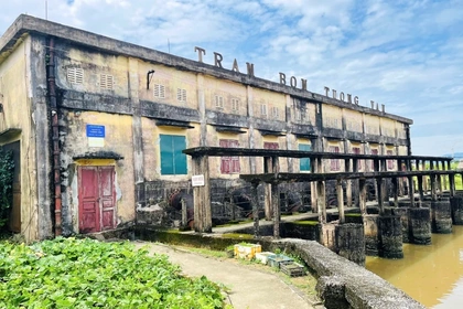 Trạm bơm Tượng Văn xuống cấp nghiêm trọng